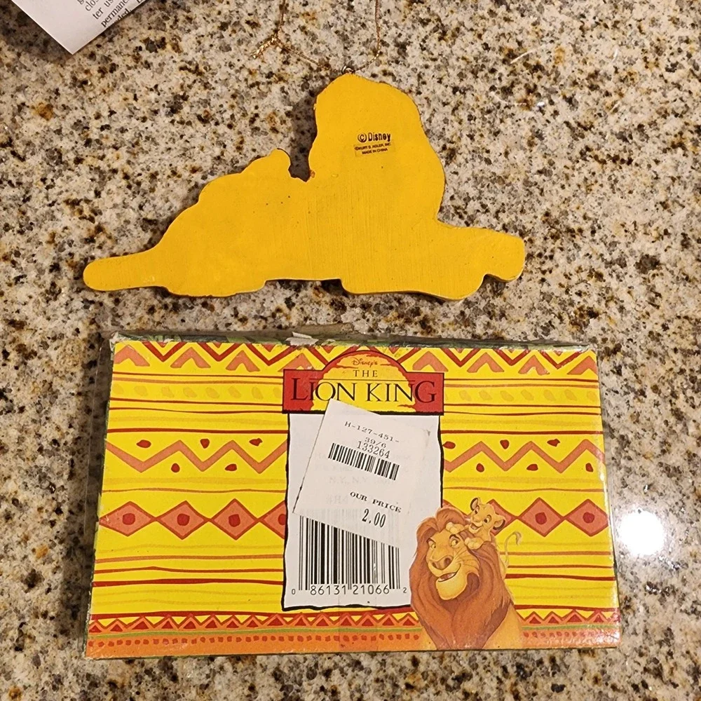 Disney's the Lion King Mufasa Simba 1994 Vintage Hallmark Ornament, Simba/Mufasa
